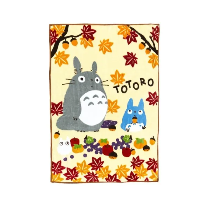 Maison Ghibli Linge De Maison|Couverture Totoro Automne - Mon Voisin Totoro