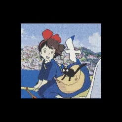 Maison Ghibli Cuisine Et Table|Dessous de table Ciel Bleu - Kiki la petite sorcière