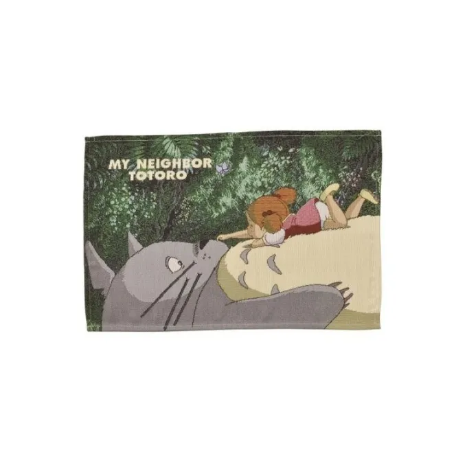 Maison Ghibli Cuisine Et Table|Dessous de table Mei Allongée sur Totoro - Mon Voisin Totoro