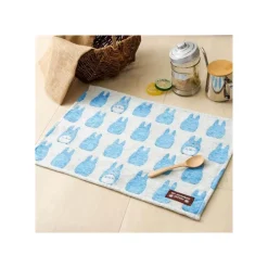 Maison Ghibli Cuisine Et Table|Dessous de table Silhouette Totoro Bleu - Mon Voisin Totoro