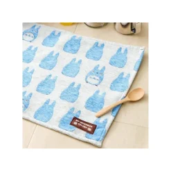 Maison Ghibli Cuisine Et Table|Dessous de table Silhouette Totoro Bleu - Mon Voisin Totoro