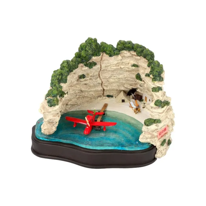 Maison Ghibli Décoration|Diorama Cachette de Marco - Porco Rosso