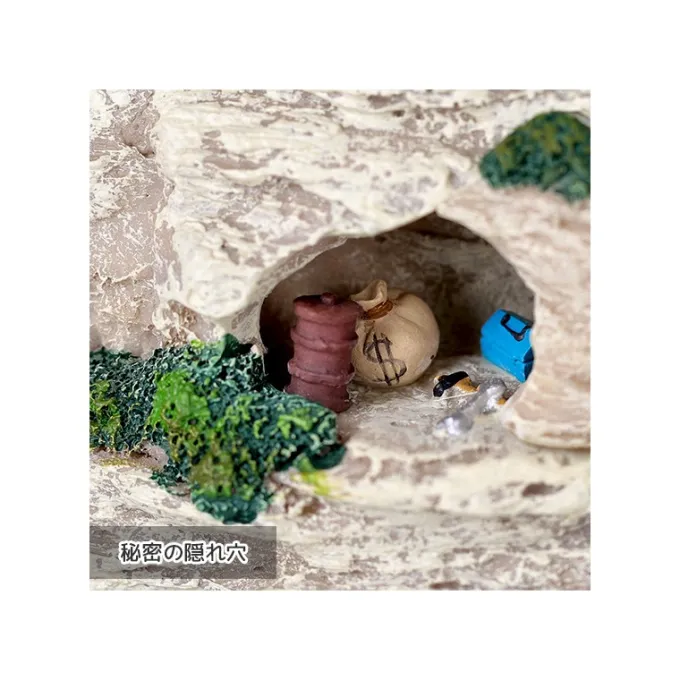 Maison Ghibli Décoration|Diorama Cachette de Marco - Porco Rosso