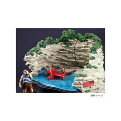 Maison Ghibli Décoration|Diorama Cachette de Marco - Porco Rosso