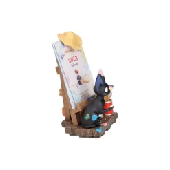 Maison Ghibli Décoration|Diorama Jiji Chevalet et calendrier - Kiki la petite sorcière