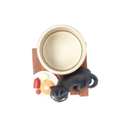Maison Ghibli Décoration|Diorama Jiji Petit Dejeuner – Kiki la petite sorcière