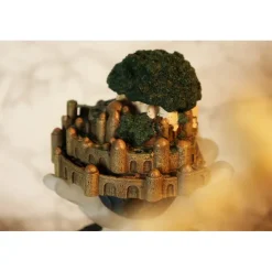 Maison Ghibli Décoration|Diorama lumineux Château de Laputa - Le Château dans le ciel