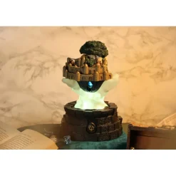 Maison Ghibli Décoration|Diorama lumineux Château de Laputa - Le Château dans le ciel