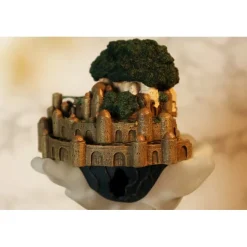 Maison Ghibli Décoration|Diorama lumineux Château de Laputa - Le Château dans le ciel