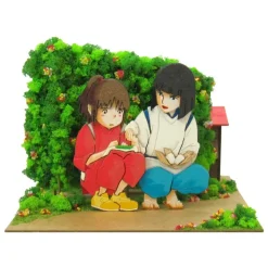 Maison Ghibli Loisirs Créatifs|Diorama papier Chihiro & Haku - Le Voyage de Chihiro