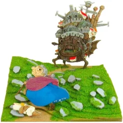 Maison Ghibli Loisirs Créatifs|Diorama papier Château de Hauru & Sophie - Le Château ambulant