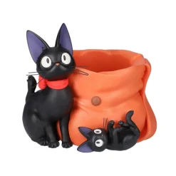 Maison Ghibli Décoration|Diorama Planter Jiji et sacoche - Kiki la petite sorcière