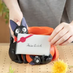 Maison Ghibli Décoration|Diorama Planter Jiji et sacoche - Kiki la petite sorcière