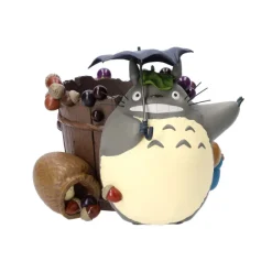 Maison Ghibli Décoration|Diorama Planter Tonneau de tous les Totoro - Mon Voisin Totoro