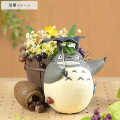 Maison Ghibli Décoration|Diorama Planter Tonneau de tous les Totoro - Mon Voisin Totoro
