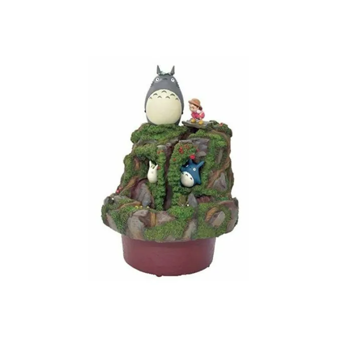 Maison Ghibli Décoration|Diorama Totoro & Mei Jouent Dans La Rivière - Mon Voisin Totoro