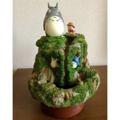 Maison Ghibli Décoration|Diorama Totoro & Mei Jouent Dans La Rivière - Mon Voisin Totoro