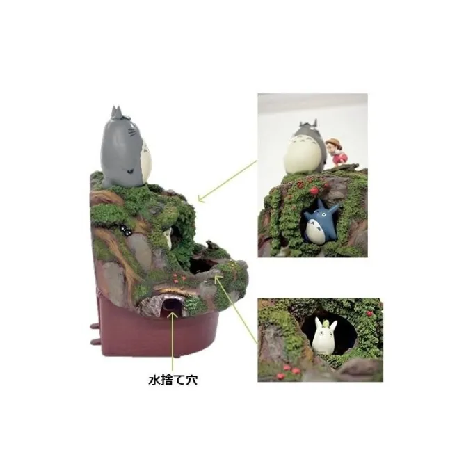 Maison Ghibli Décoration|Diorama Totoro & Mei Jouent Dans La Rivière - Mon Voisin Totoro