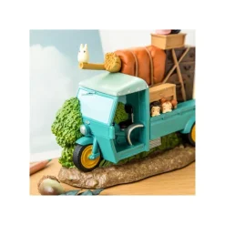 Maison Ghibli Décoration|Diorama Triporteur Totoro et calendrier - Mon Voisin Totoro