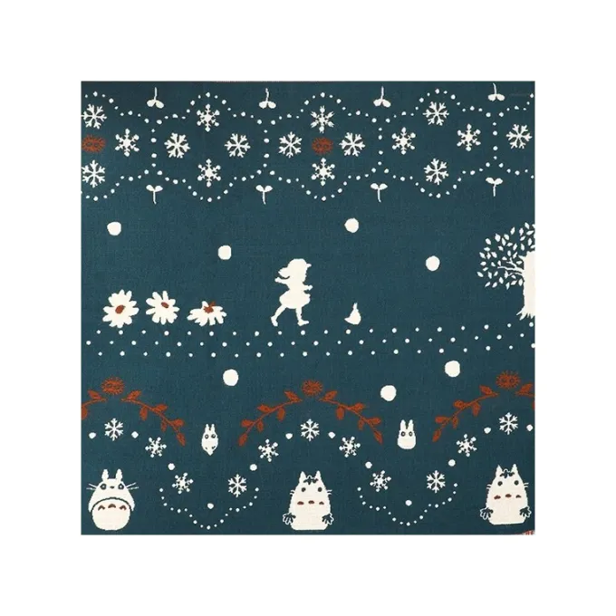 Maison Ghibli Textile|Etole Avec Boutons Totoro Dans La Neige - Mon Voisin Totoro