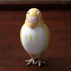 Maison Ghibli Jouets|Figurine Bobble head Perruche Jaune - Le Garçon et le Héron