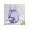 Maison Ghibli Statues|Figurine Cristal Pourpre Totoro Blanc - Mon Voisin Totoro