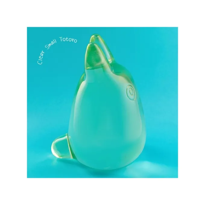 Maison Ghibli Statues|Figurine Cristal Vert Totoro Blanc - Mon Voisin Totoro