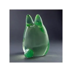 Maison Ghibli Statues|Figurine Cristal Vert Totoro Blanc - Mon Voisin Totoro