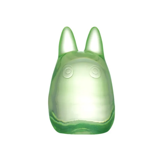 Maison Ghibli Statues|Figurine Cristal Vert Totoro Blanc - Mon Voisin Totoro