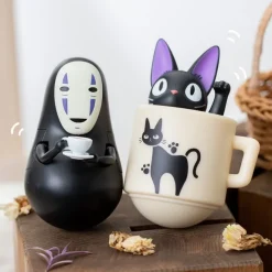 Maison Ghibli Jouets|Figurine Culbuto Kiki dans sa tasse - Kiki la petite sorcière
