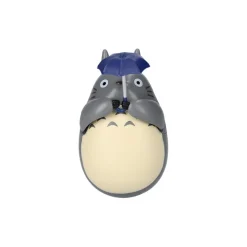 Maison Ghibli Jouets|Figurine Culbuto Totoro Gris Parapluie - Mon Voisin Totoro
