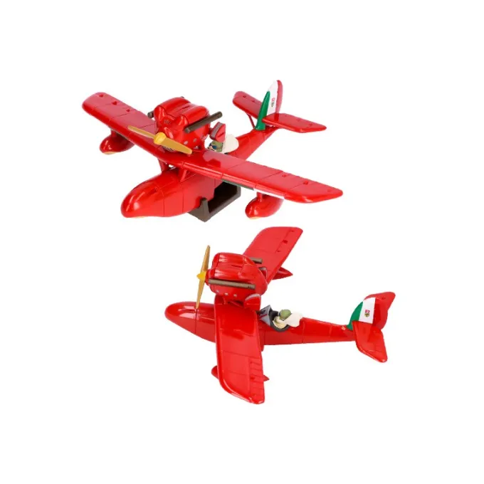Maison Ghibli Jouets|Figurine Marco & Savoia - Porco Rosso