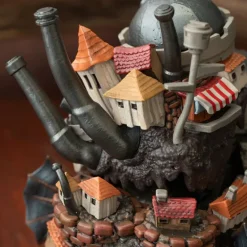 Maison Ghibli Statues|Figurine mécanique Château ambulant - Le Château ambulant