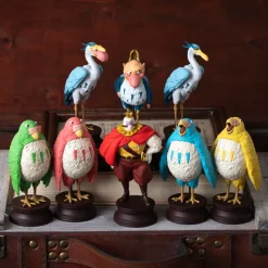 Maison Ghibli Figurines|Figurine Perruche Verte - Le Garçon et le Héron