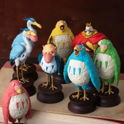 Maison Ghibli Figurines|Figurine Perruche Verte - Le Garçon et le Héron