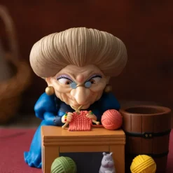 Maison Ghibli Boites À Bijoux|Figurine pot à crayon Yubaba tricote - Le Voyage de Chihiro