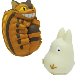 Maison Ghibli Jouets|Figurines Culbuto Totoro Blanc & Chatbus - Mon Voisin Totoro