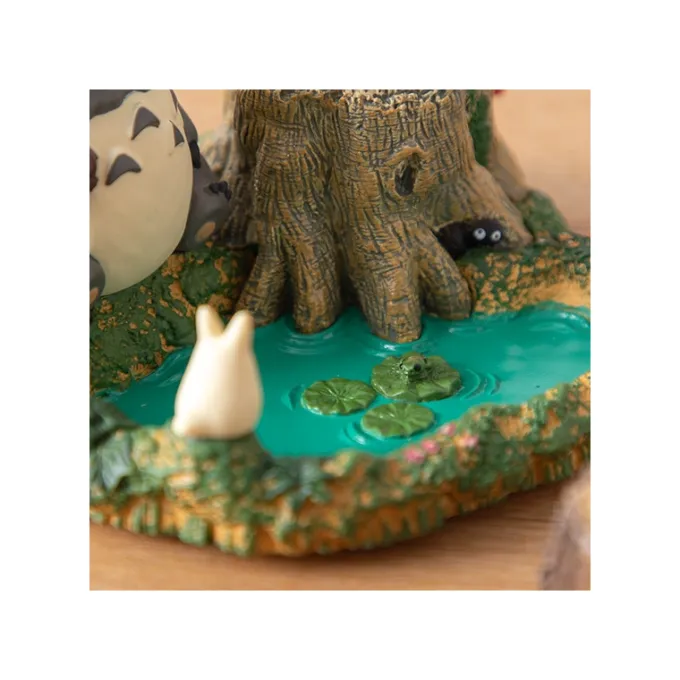 Maison Ghibli Boites À Bijoux|Figurines pot à crayon Totoro au bord de la marre - Mon Voisin Totoro
