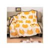 Maison Ghibli Linge De Maison|Grande couverture Silhouette Chatbus 200x140 cm - Mon Voisin Totoro