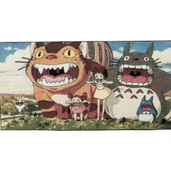 Maison Ghibli Linge De Maison|Grande Serviette Gosai Rugissement 60X120 cm - Mon Voisin Totoro