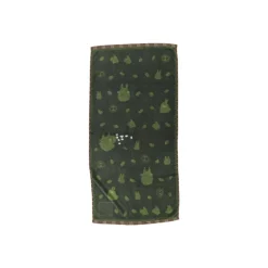 Maison Ghibli Linge De Maison|Grande serviette Vert Automne 60x120 cm - Mon Voisin Totoro