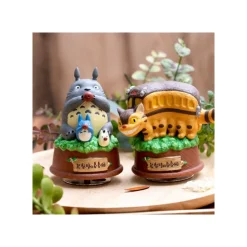 Maison Ghibli Boites À Musiques|Grande Statue Musicale Totoro joue de l’ocarina - Mon Voisin Totoro