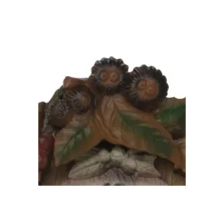 Maison Ghibli Décoration|Horloge à balancier Couronne de feuilles - Mon Voisin Totoro