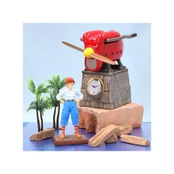 Maison Ghibli Décoration|Horloge Fio Piccolo Hydravion Derniere Version - Porco Rosso