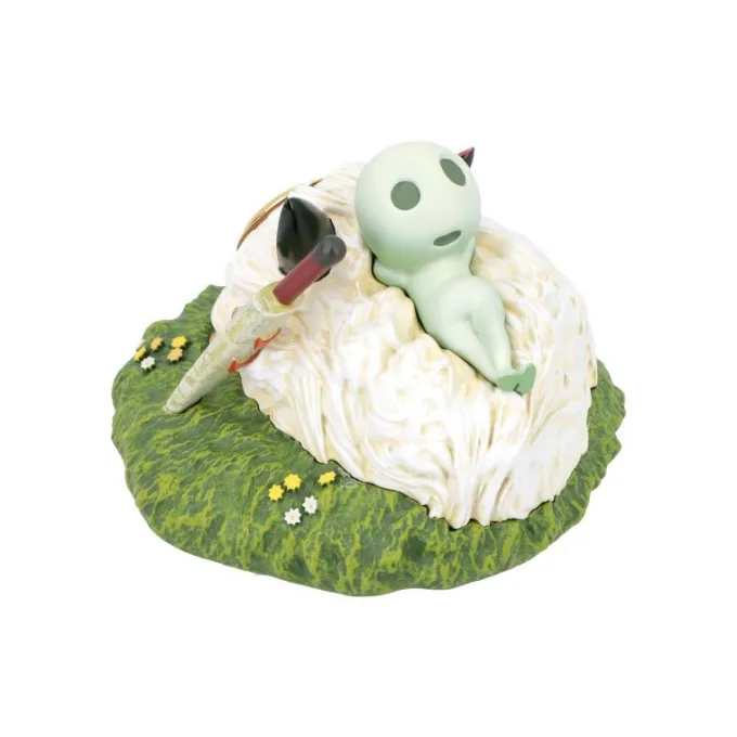 Maison Ghibli Décoration|Horloge Kodama et Masque - Princesse Mononoké