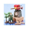 Maison Ghibli Décoration|Horloge Marco Hydravion Version Initiales - Porco Rosso