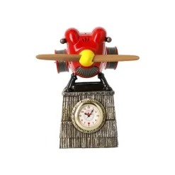Maison Ghibli Décoration|Horloge Marco Hydravion Version Initiales - Porco Rosso