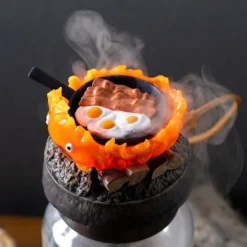 Maison Ghibli Accessoires|Décoration|Humidificateur Bacon & œuf Calcifer - Le Château ambulant