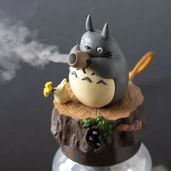 Maison Ghibli Accessoires|Décoration|Humidificateur Totoro Gris joue de l'ocarina - Mon Voisin Totoro