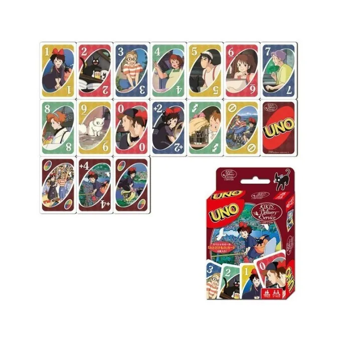 Maison Ghibli Jeux De Cartes|Jeux De Carte Uno - Kiki la petite sorcière